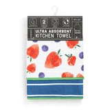 Berries Absorbent 2 Sided Towel
