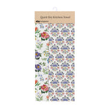 Floral Dance Quick dry kitchen towel
