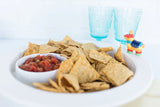 pinstripe chip/dip melamine