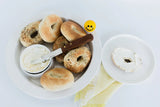 pinstripe chip/dip melamine