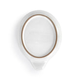 Rest easy white spoon rest