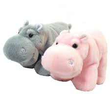 Pink/Gray Hippo