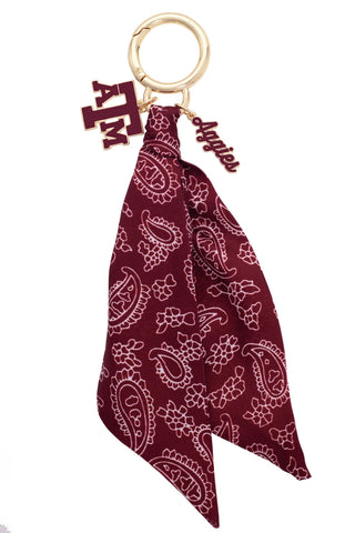 A&M Bandana Bag Charm