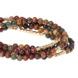Stone Wrap Majestic Jasper - Stone of Serenity
