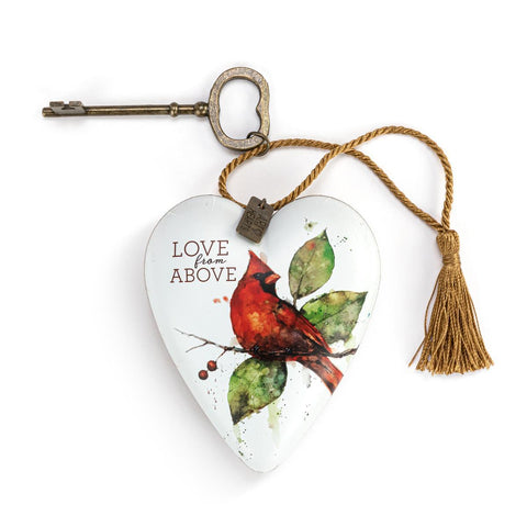 Love from Above Art Heart