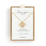 Pawprint locket