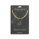 Layered cross gold 18" necklace