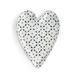 Blue mosaic heart spoon rest