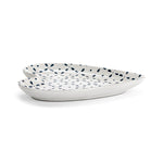 Blue mosaic heart spoon rest