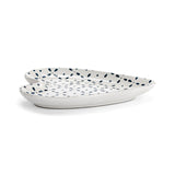 Blue mosaic heart spoon rest