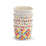 Ice Cream Melamine Bowls/Set 4