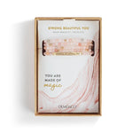 Strong beautiful you pink mix bracelet/necklace