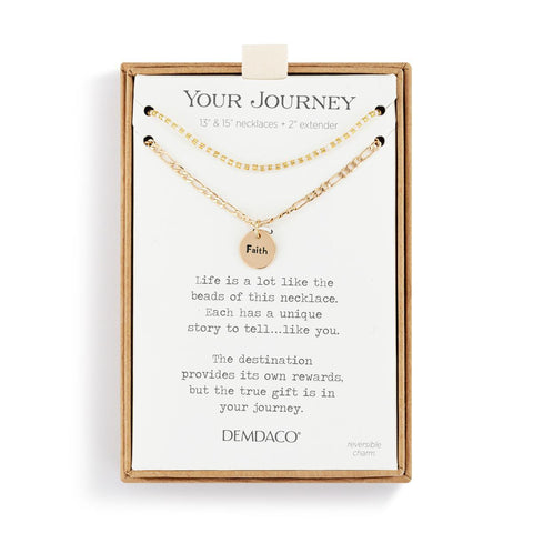 Faith - Your Journey Beaded Necklace