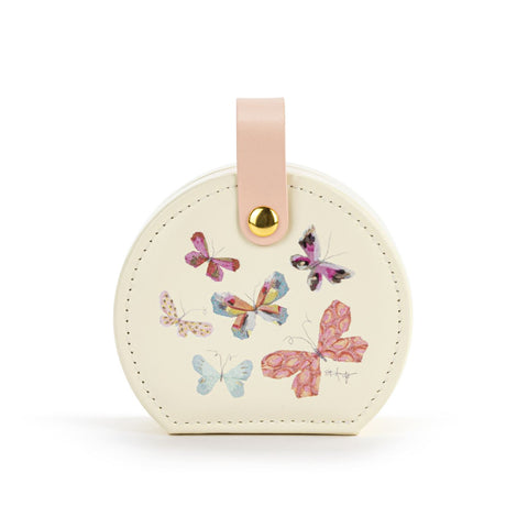 Travel Butterfly Jewelry Case