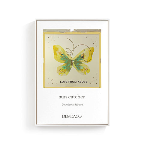 Love from above butterfly suncatcher