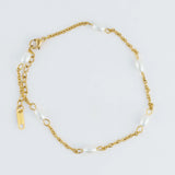 Narelle Waterproof Pearl Anklet