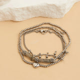 Heart beaded waterproof bracelet