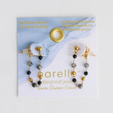 Narelle Waterproof Genuine Apatite Beaded Dangle Earrings