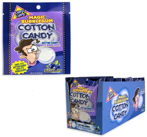 Lupy Lups magic bubblegum cotton candy sour raspberry