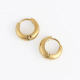 Waterproof Graduated huggie hoop earrings