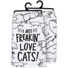 Love Cats Kitchen Towel