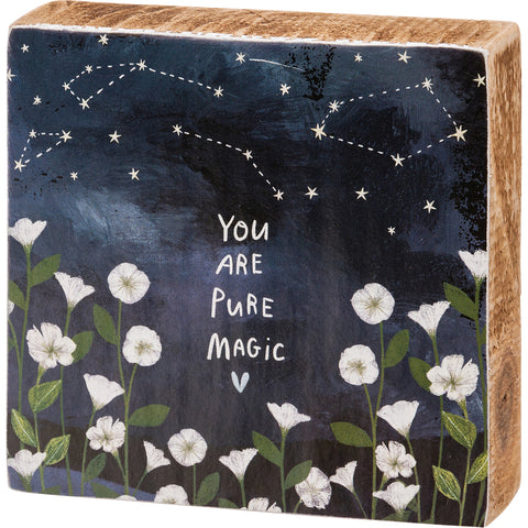 Pure Magic Block sign