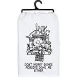 Don't Worry kitchen towel