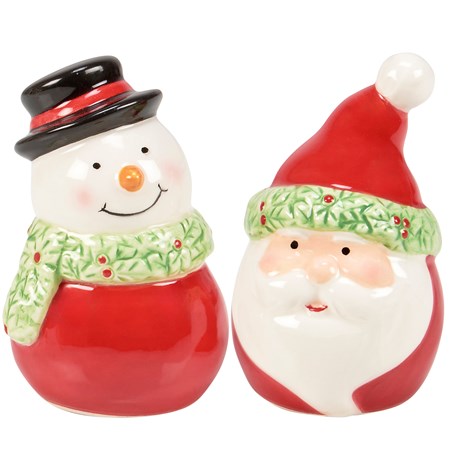 Christmas Friends Salt & Pepper