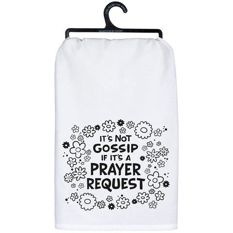 Prayer Request Kitchen Towel