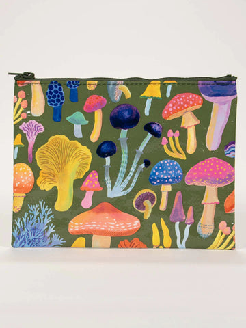Mushroom Zipper Pouch