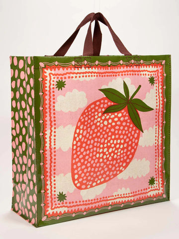 Strawberry Shopper Tote