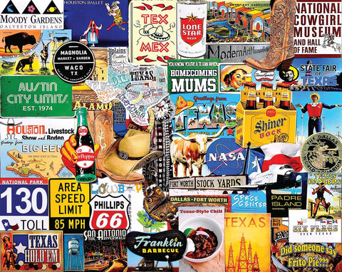 I Love Texas Puzzle