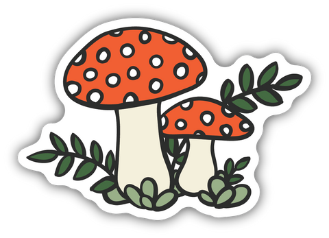 Mushroom Sticker