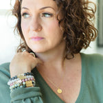 Labradorite stretch bracelet