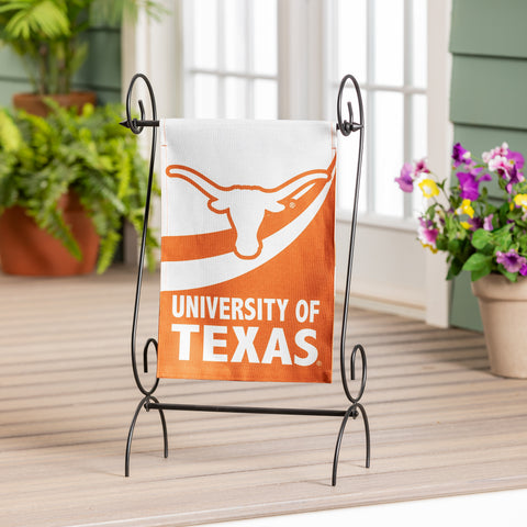 University of Texas Burlap flag