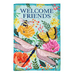 Greenhouse garden welcome garden flag