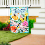 Greenhouse garden welcome garden flag