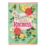 Bloom with Kindness garden flag