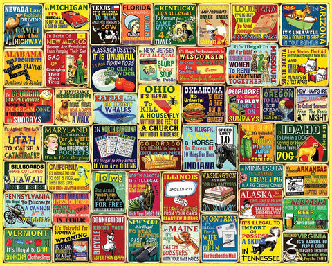 Crazy State Law Puzzle