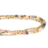 Delicate Stone Tourmaline/Gold - Stone of Healing