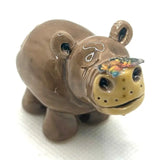 Small Ceramic Hippo