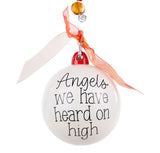 Angels we have heard on high ornament