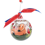 Merry Tex Mas Longhorn Ornament