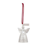 Love mini bell angel ornament