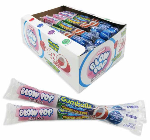 Blow Pop inside out 8 ball tube