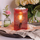 Vintage Pink Parisian Glass Fragrance Warmer