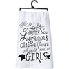 call the girls dishtowel