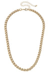 Missy Foxtail Chain Gold Necklace