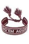 Texas A&M Woven Bracelet