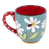Grateful is a happy place to be mug
